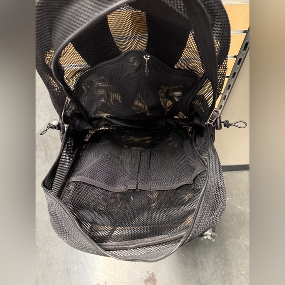 Black Mesh Backpack - NEW! - Picture 8 of 9